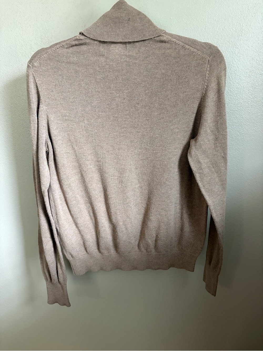 H&M Neutral Beige Ribbed Turtleneck - Picture 3 of 3
